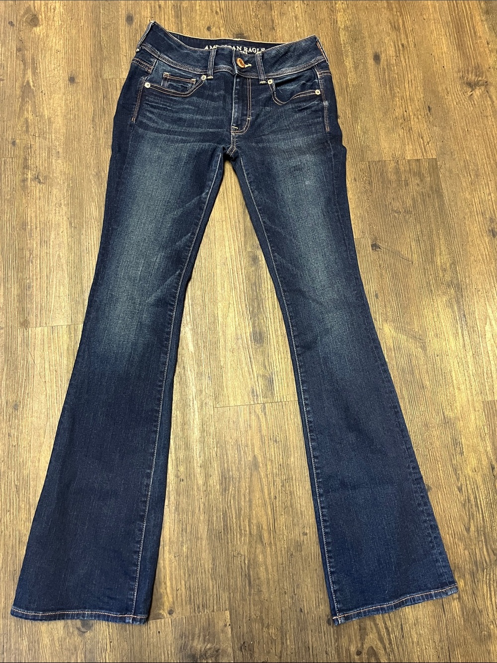 American Eagle Kick Boot Dark Wash Women’s Jeans - Size 8R